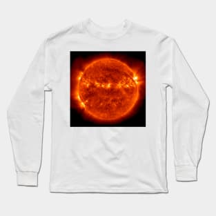 Active Sun, SDO ultraviolet image (C029/4996) Long Sleeve T-Shirt